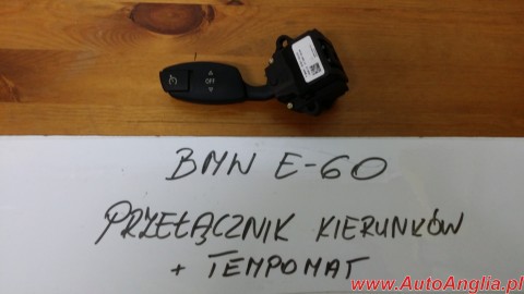 Przełącznik kierunków+tempomat BMW E60