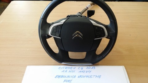 KIEROWNICA CITROEN C4 1.6 HDI 112KM 2013r