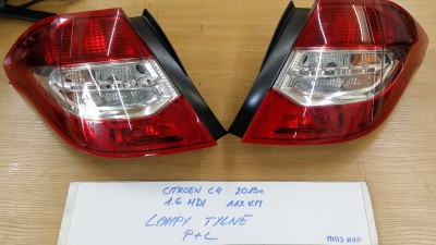 LAMPY TYLNE L+P CITROEN C4 1.6 HDI 112KM 2013r
