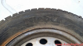 Felga z oponą 6Jx16H2  195/65R16C  3mm