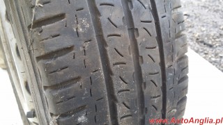 Felga z oponą 6Jx16H2  195/65R16C  3mm