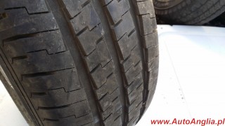 Felga z oponą 6Jx16H2D  225/65R16C  M+S  8mm