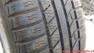 Felga z oponą 7Jx17 ET47  205/50R17 M+S  3,5mm