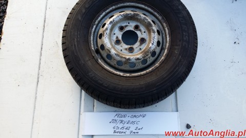 Felga z opną 6Jx15H2  225?70R15C  7mm