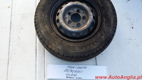 Felga z oponą 6Jx15H2  225/70R15C 4mm