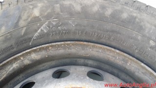 Felga z oponą 6Jx15H2  225/70R15C 4mm