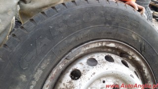 Felga z oponą 6Jx15H2 ET75  225/70R15C