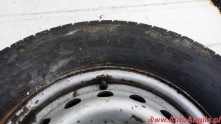 Felga z oponą 6Jx15H2 225/70R15C M+S  5,5mm