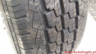 Felga z oponą 6Jx15H2 225/70R15C M+S  5,5mm