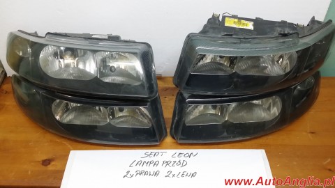 Lampy przód SEAT TOLEDO P+L