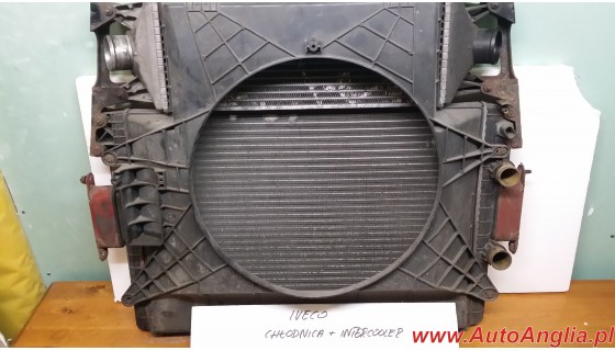 Chłodnica+Intercooler Iveco 2.8 2005r