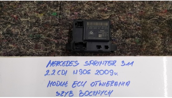 MODUŁ ECU OTWIERANIA SZYB MERCEDES SPRINTER W906