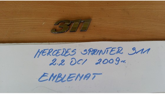 EMBLEMAT MERCEDES SPRINTER W906 311 2,2CDI 2009r