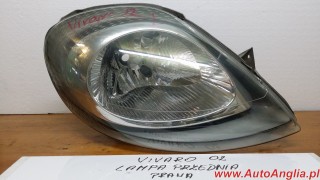 Lampa przednia prawa RENAULT TRAFIC VIVARO MOVANO