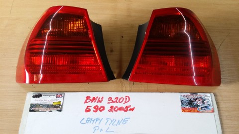 LAMPY TYLNE L+P BMW E90 320D 2005r