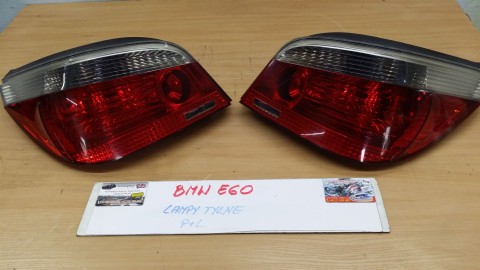 LAMPY TYLNE L+P BMW E60 525D