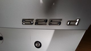KLAPA BAGAŻNIKA TITANSILBER METALLIC  BMW E60 525D