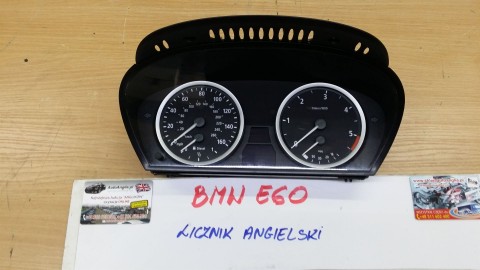 LICZNIK ANGIELSKI BMW E60 525D