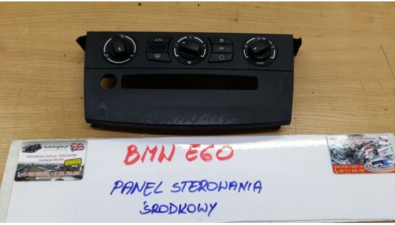 PANEL STEROWANIA ŚRODKOWY BMW E60 525D