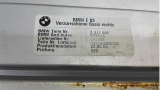 SZYNY BAGAŻNIKA L+P BMW X3 E83 3411941