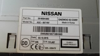 RADIO CD NISSAN NV200 28185BH30D AGC-0071RF